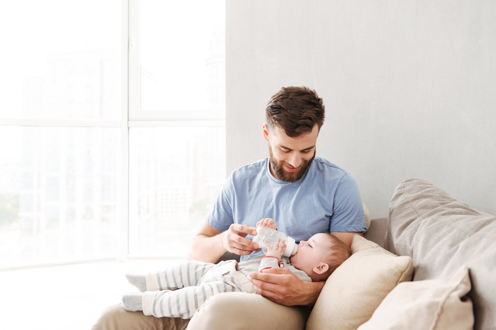 Image of young family.